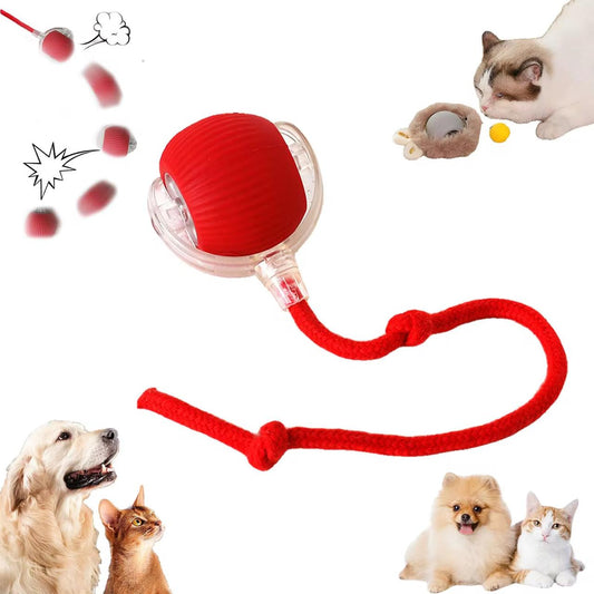 Pelota Interactiva para Perros y Gatos – 3 Modos de Juego